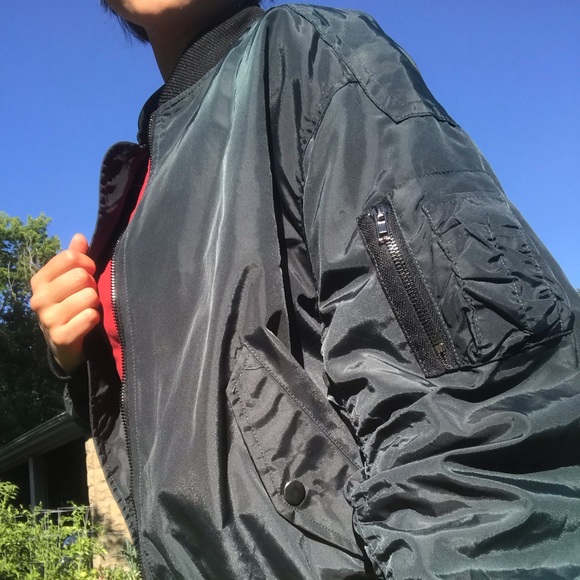 DESIGNER CARMAR NWT Bomber Jacket - Teal - Picture 8 of 8